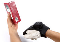 2D Bluetooth-de Scannerhandschoen van de Vingerstreepjescode Opgezet voor Industrieel/Winkelcomplex