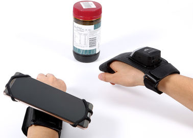 Scanner van de de Handschoenstreepjescode van de Effon de 2D Laser, Draagbare Draadloze Streepjescodelezer lichtgewicht