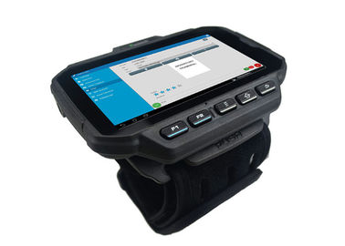 De pols zette Draagbare Handbediende Computer, Wearable de Streepjescodescanner van Android op