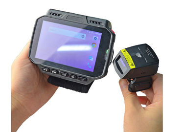 De pols zette Draagbare Handbediende Computer, Wearable de Streepjescodescanner van Android op