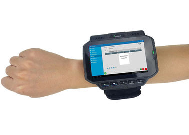 Wearable Terminal van de Streepjescodegegevens van Android PDA van de Scannerarmband met Geheugen WT04