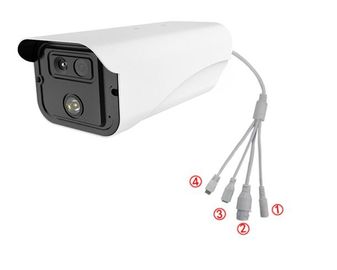 IP65 gezichts van de de Temperatuuropkomst van de Erkenningsthermometer de DeurToegangsbeheer