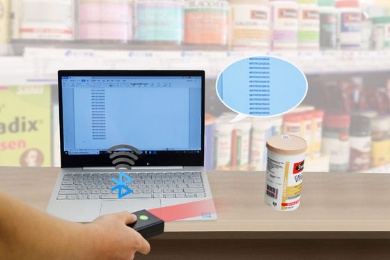 1D de 2D Automatische Lezer van de de Desktop qr code van de Streepjescodescanner voor Bibliotheekopslag