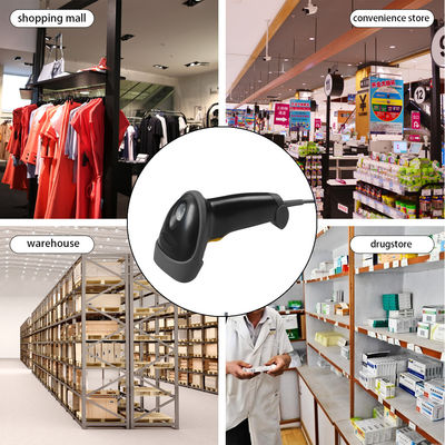 Van de de Scannerlezer van de hoge snelheids de Handbediende QR Streepjescode Scanner van Wired USB