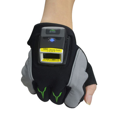 MS02 de draadloze Bluetooth-van de de Scannerlezer van de Handschoenstreepjescode Lezer van Free Hands Barcode